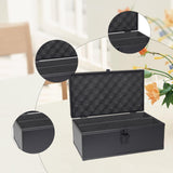 Maxbell Trading Card Storage Box Modern Playing Card Storage Case for Baseball Cards L Size 2 Slots