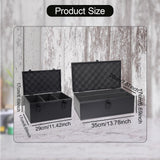Maxbell Trading Card Storage Box Modern Playing Card Storage Case for Baseball Cards L Size 2 Slots