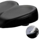 Maxbell Bike Seat Comfortable Anti Slip Replacement Noseless Enlarged Bicycle Saddle black