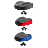 Maxbell Bike Seat Comfortable Anti Slip Replacement Noseless Enlarged Bicycle Saddle black