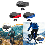Maxbell Bike Seat Comfortable Anti Slip Replacement Noseless Enlarged Bicycle Saddle black