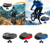 Maxbell Bike Seat Comfortable Anti Slip Replacement Noseless Enlarged Bicycle Saddle black