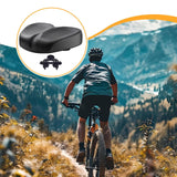 Maxbell Bike Seat Comfortable Anti Slip Replacement Noseless Enlarged Bicycle Saddle black