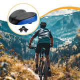 Maxbell Bike Seat Comfortable Anti Slip Replacement Noseless Enlarged Bicycle Saddle blue