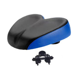 Maxbell Bike Seat Comfortable Anti Slip Replacement Noseless Enlarged Bicycle Saddle blue