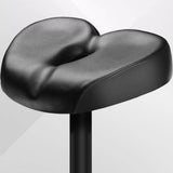 Maxbell Bicycle Saddle Comfortable Sleek Shock Absorbing Breathable Soft Cushion Pad Black