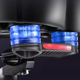 Maxbell Bicycle Saddle Comfortable Sleek Shock Absorbing Breathable Soft Cushion Pad Black