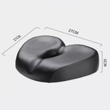 Maxbell Bicycle Saddle Comfortable Sleek Shock Absorbing Breathable Soft Cushion Pad Black