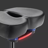 Maxbell Bicycle Saddle Comfortable Sleek Shock Absorbing Breathable Soft Cushion Pad Black