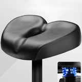 Maxbell Bicycle Saddle Comfortable Sleek Shock Absorbing Breathable Soft Cushion Pad Black