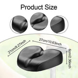 Maxbell Bicycle Saddle Comfortable Sleek Shock Absorbing Breathable Soft Cushion Pad Black