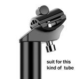 Maxbell Bicycle Saddle Comfortable Sleek Shock Absorbing Breathable Soft Cushion Pad Black