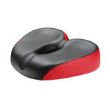 Maxbell Bicycle Saddle Comfortable Sleek Shock Absorbing Breathable Soft Cushion Pad Red