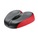 Maxbell Bicycle Saddle Comfortable Sleek Shock Absorbing Breathable Soft Cushion Pad Red