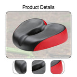 Maxbell Bicycle Saddle Comfortable Sleek Shock Absorbing Breathable Soft Cushion Pad Red