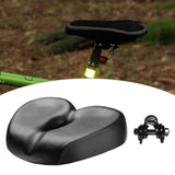Maxbell Bicycle Saddle Road Bike Waterproof Breathable Cycling Part Biking Bike Seat Black