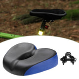 Maxbell Bicycle Saddle Road Bike Waterproof Breathable Cycling Part Biking Bike Seat Blue
