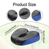 Maxbell Bicycle Saddle Road Bike Waterproof Breathable Cycling Part Biking Bike Seat Blue