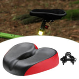 Maxbell Bicycle Saddle Road Bike Waterproof Breathable Cycling Part Biking Bike Seat Red