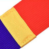 Maxbell 4 Pieces Professional Beach Volleyball Lines Boundary Lines for Park Outdoor Red Blue