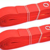 Maxbell 4 Pieces Professional Beach Volleyball Lines Boundary Lines for Park Outdoor Red Blue