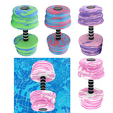 Maxbell Aquatic Dumbbell Bar Pool Fitness Professional Water Aerobic for Female Male Blue Green