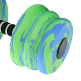 Maxbell Aquatic Dumbbell Bar Pool Fitness Professional Water Aerobic for Female Male Blue Green