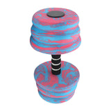 Maxbell Aquatic Dumbbell Bar Pool Fitness Professional Water Aerobic for Female Male Blue Red