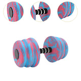 Maxbell Aquatic Dumbbell Bar Pool Fitness Professional Water Aerobic for Female Male Blue Red