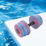 Maxbell Aquatic Dumbbell Bar Pool Fitness Professional Water Aerobic for Female Male Blue Red