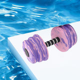 Maxbell Aquatic Dumbbell Bar Pool Fitness Professional Water Aerobic for Female Male Purple Pink