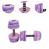 Maxbell Aquatic Dumbbell Bar Pool Fitness Professional Water Aerobic for Female Male Purple Pink