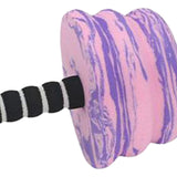 Maxbell Aquatic Dumbbell Bar Pool Fitness Professional Water Aerobic for Female Male Purple Pink