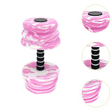 Maxbell Aquatic Dumbbell Bar Pool Fitness Professional Water Aerobic for Female Male Pink White