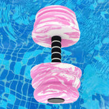 Maxbell Aquatic Dumbbell Bar Pool Fitness Professional Water Aerobic for Female Male Pink White