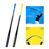 Maxbell Golf Swing Trainer Professional Training Rod for Home Court Golfing Supplies Blue