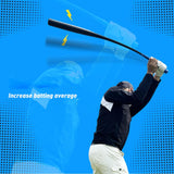 Maxbell Golf Swing Trainer Professional Training Rod for Home Court Golfing Supplies Blue