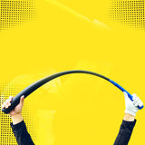 Maxbell Golf Swing Trainer Professional Training Rod for Home Court Golfing Supplies Blue