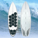 Maxbell 20 Pieces Surfboard Clear Deck Grip Pad Waxless for Paddleboard Water Sports