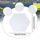 Maxbell 20 Pieces Surfboard Clear Deck Grip Pad Waxless for Paddleboard Water Sports