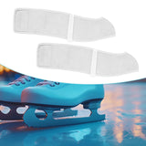 Maxbell Ice Skate Blade Covers Skate Blade Protector for Figure Skates Training White Adult