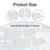 Maxbell Ice Skate Blade Covers Skate Blade Protector for Figure Skates Training White Adult