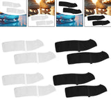 Maxbell Ice Skate Blade Covers Skate Blade Protector for Figure Skates Training White Adult