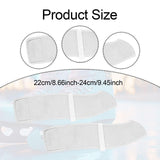 Maxbell Ice Skate Blade Covers Skate Blade Protector for Figure Skates Training White Teens