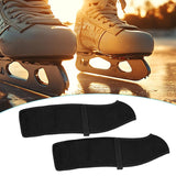 Maxbell Ice Skate Blade Covers Skate Blade Protector for Figure Skates Training Black Adult