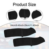 Maxbell Ice Skate Blade Covers Skate Blade Protector for Figure Skates Training Black Adult