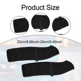 Maxbell Ice Skate Blade Covers Skate Blade Protector for Figure Skates Training Black Teens