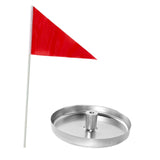 Maxbell Golf Putting Cup with Flag Stainless Steel for Yard Garden Putting Green Mat