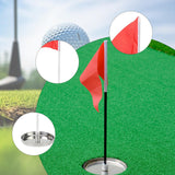 Maxbell Golf Putting Cup with Flag Stainless Steel for Yard Garden Putting Green Mat