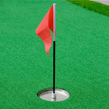 Maxbell Golf Putting Cup with Flag Stainless Steel for Yard Garden Putting Green Mat